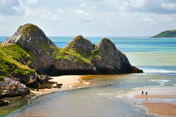 Three Cliffs Bay, Wales