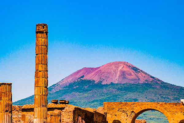 Mount Vesuvius and Pompeii