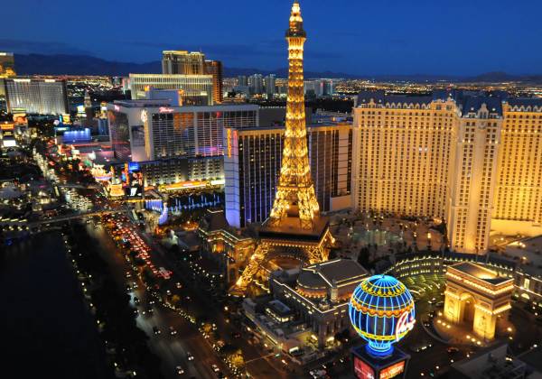 Las Vegas Strip at night