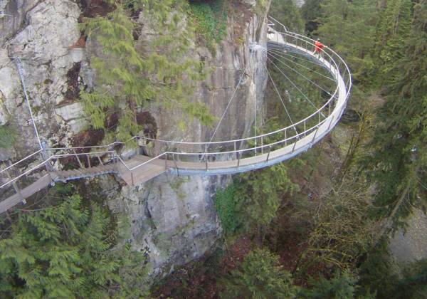 Cliffwalk at Capilano Suspension Bridge