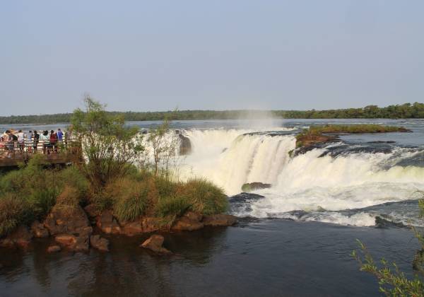 Iguazu Falls Argentina side September trip by