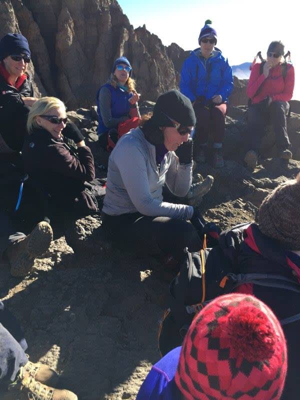 Climbing Mount Toubkal with Friends