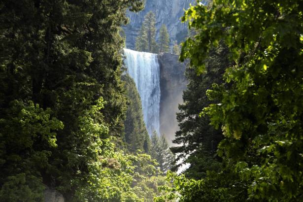 Vernal Fall on the Mist Trail, Yosemite National Park