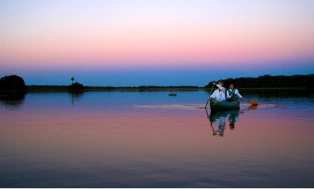 Sunset Canoe Ride