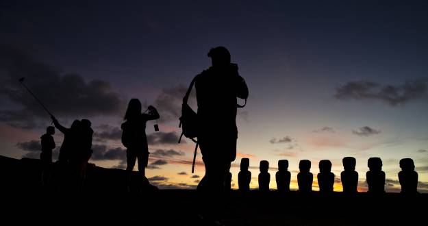 moai, easter island