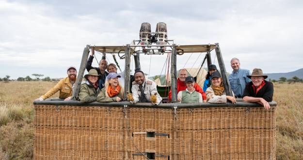 Hot Air Balloon, Serengeti