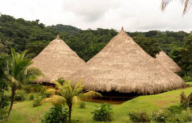 Embera village in Panama