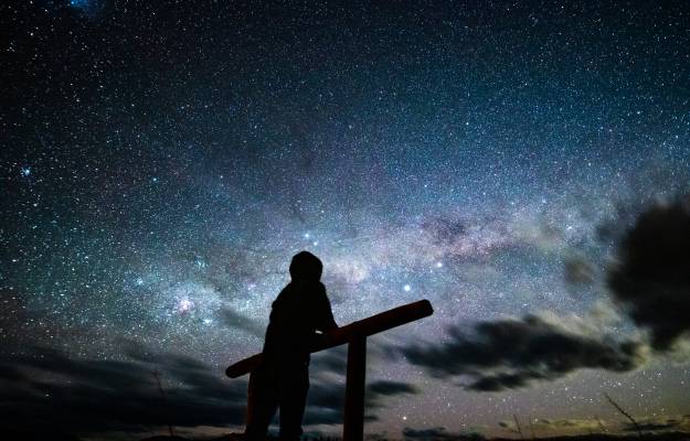 star gazing