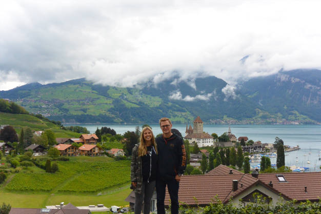 Walking Swiss Alps