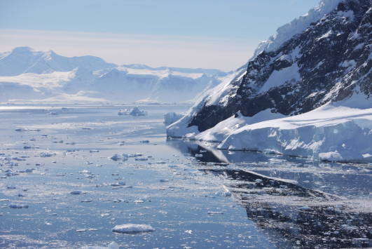 An Iceberg in Greenland.