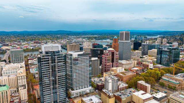 Downtown of Portland, Oregon
