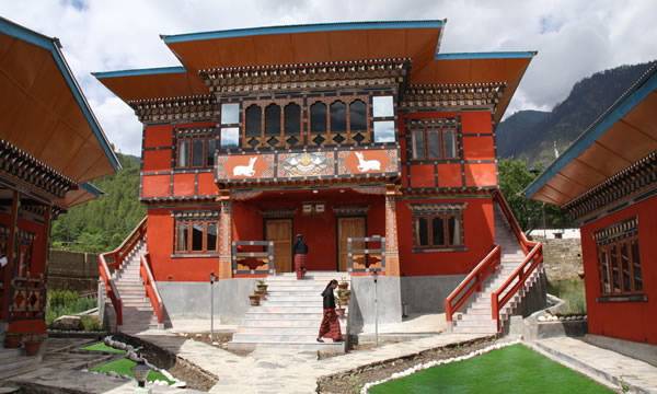 Typical Bhutanese Hotel