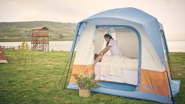 Glamping on the Inca Trail