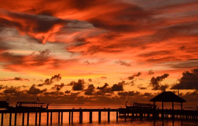 Maldives Sunset