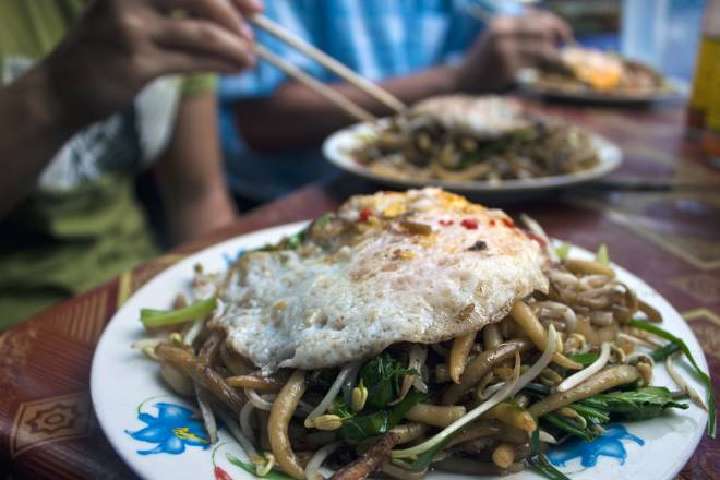 Cambodian rice noodles