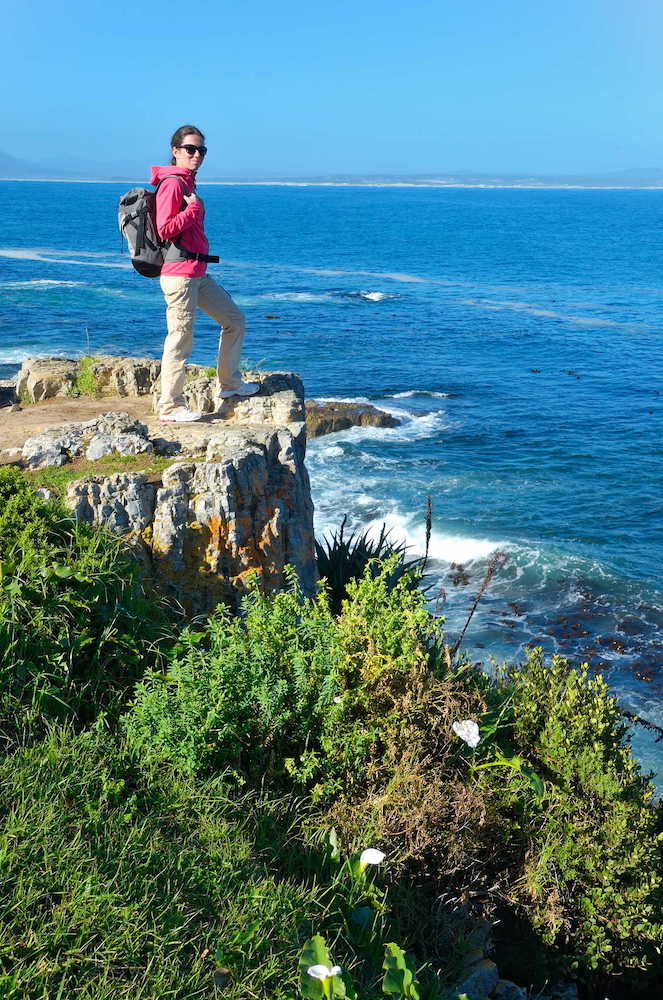 Overlooking the coast