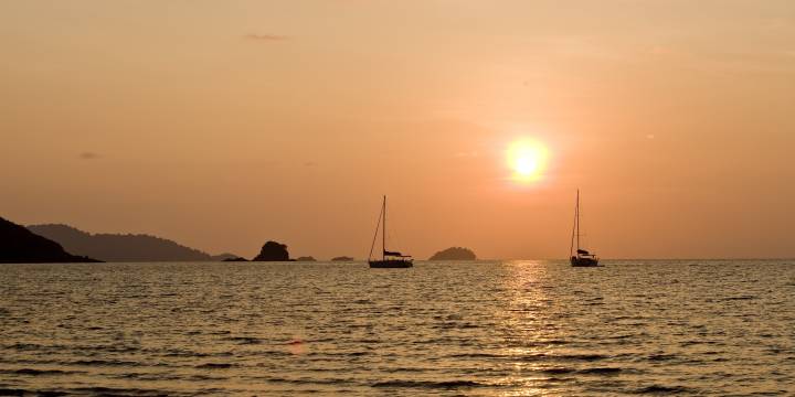 Phuket, Thaïlande Itinéraire de navigation