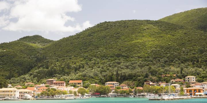 Lefkas Itinéraire de navigation