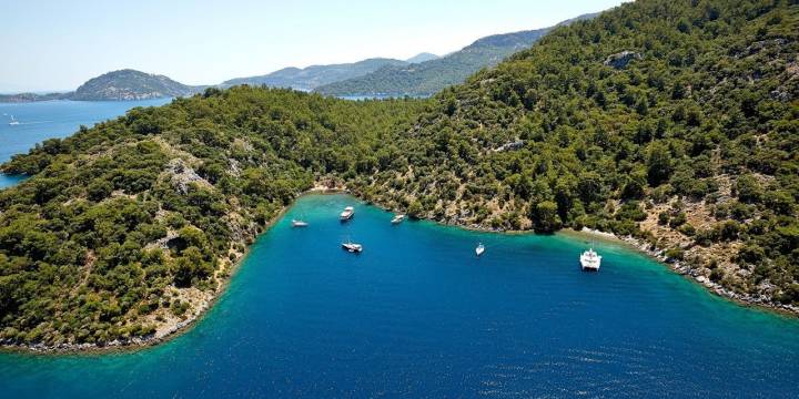 Itinerario de navegación en Fethiye