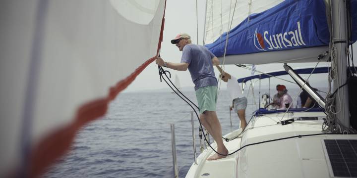 Lefkas Itinéraire de navigation