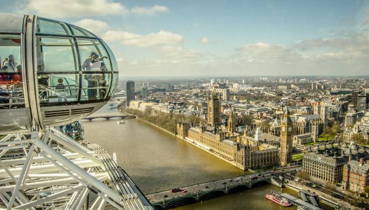 London view from London Eye