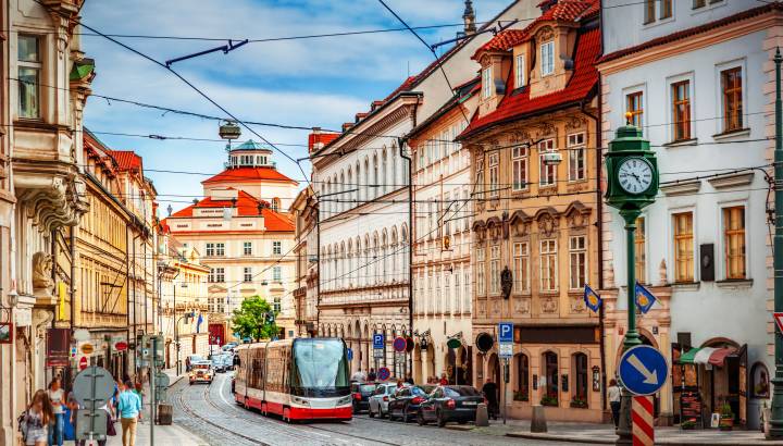 Prague Street, Czech Republic