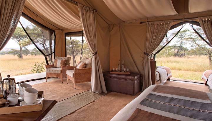 Tent at Naboisho Camp - Masai Mara, Kenya