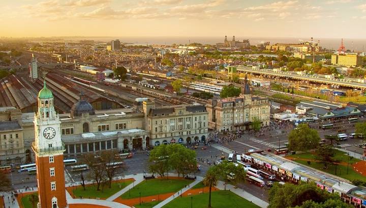Retiro station, Buenos Aires, Argentina, South America