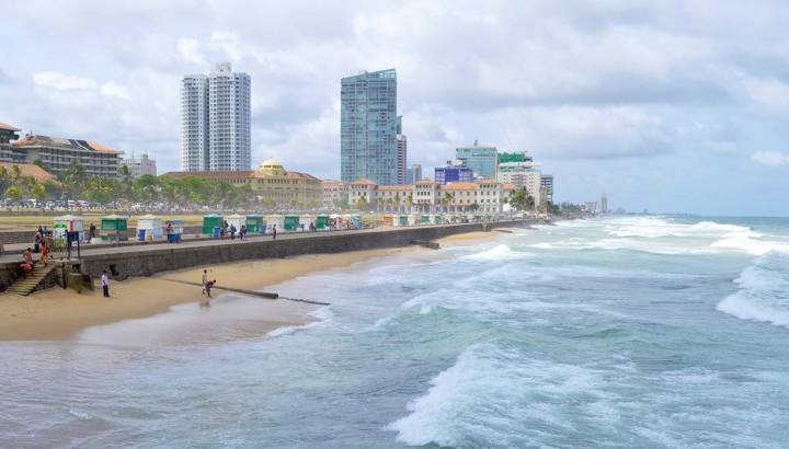 Colombo Sehenswürdigkeiten: Strand und Uferpromenade