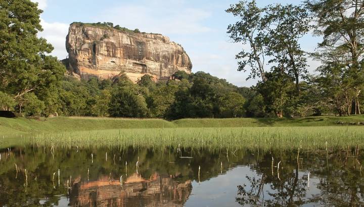 Sigiriya Rock in Anuradhapura