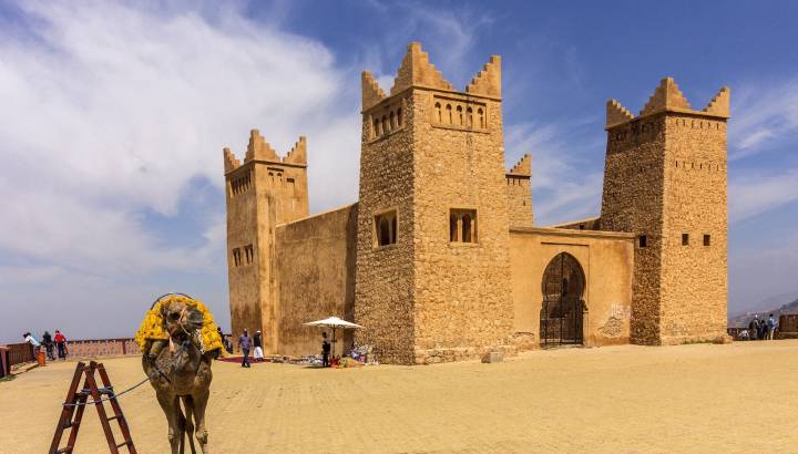 Ancient fortress named Kasbah Ras el-Ain, in Asserdoun, province of Beni Mellal, Morocco