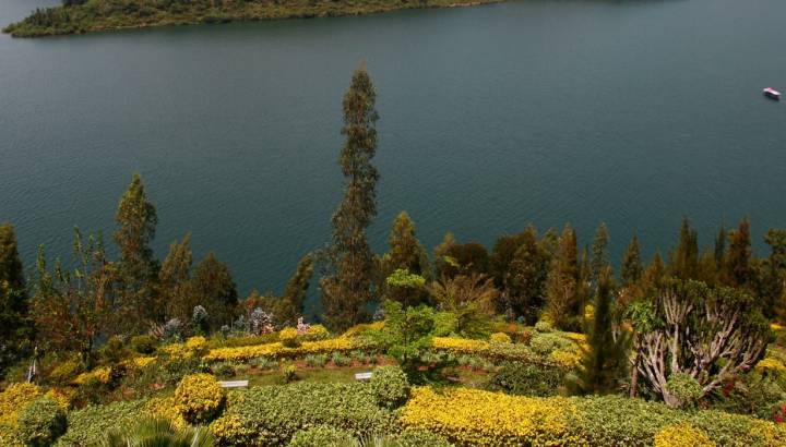 Der malerische Lake Kivu
