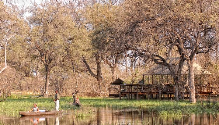 Enchanting Travels-Botswana Tours-Okavango Delta-Khwai Tented Camp-Exterior View