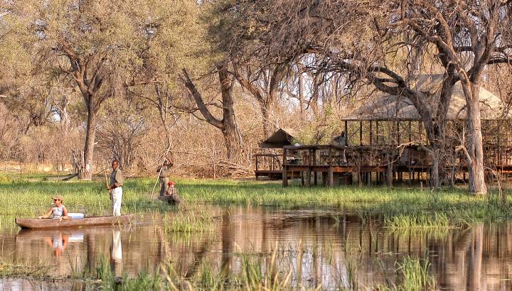 Enchanting Travels-Botswana Tours-Okavango Delta-Khwai Tented Camp-Exterior View