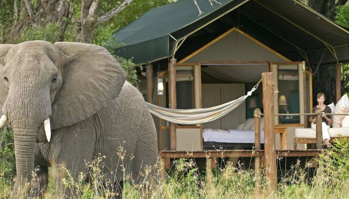 Enchanting Travels-Botswana Tours-Okavango Delta-Sanctuary Stanley's Camp-Exterior of the room