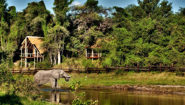 Savute Safari Lodge Exterior View Savuti & Linyanti Botswana Safari Tour