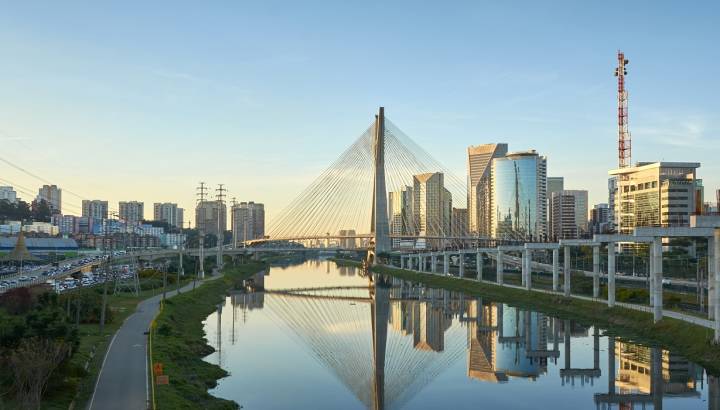 Enchanting Travels Brazil Tours Sao Paulo Brazil South America Octavio Frias de Oliveira Bridge