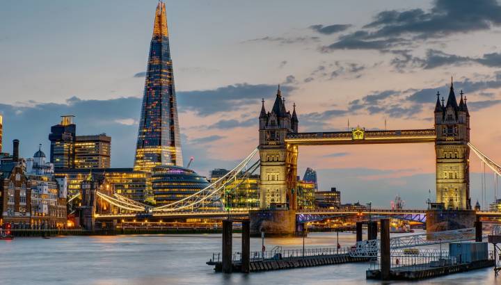The Tower Bridge in London