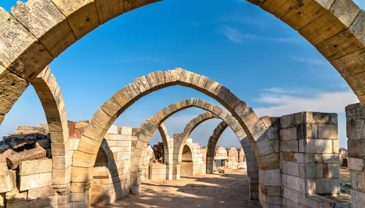 Enchanting Travels India Tours Saat Kaman, Seven Arches at Pavagadh Hill in Gujarat State of India