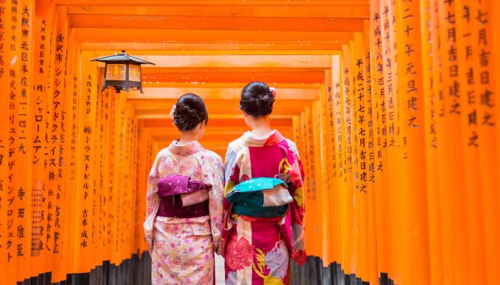 Fushimi Shrine in Kyoto - best time to visit Japan