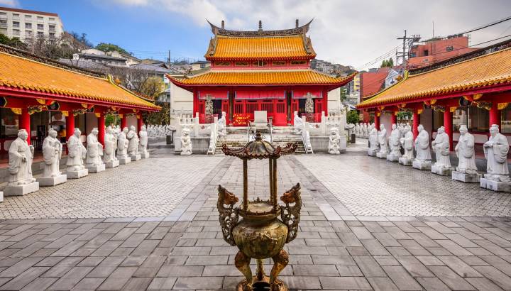 Enchanting Travels Japan Tours NagasakiNagasaki, Japan at Confucius Shrine