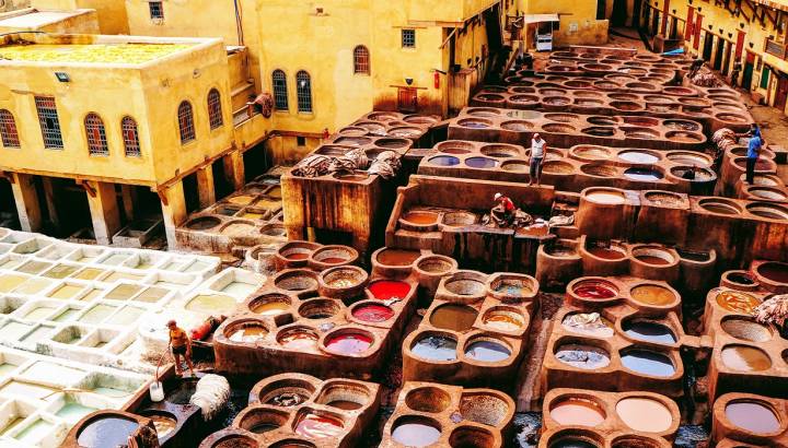 Enchanting Travels Morocco Tours Tanneries, Medina of Fez