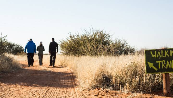 Enchanting Travels - Namibia Tours - Kalahari Desert - Kalahari Farmhouse - Walking Trails