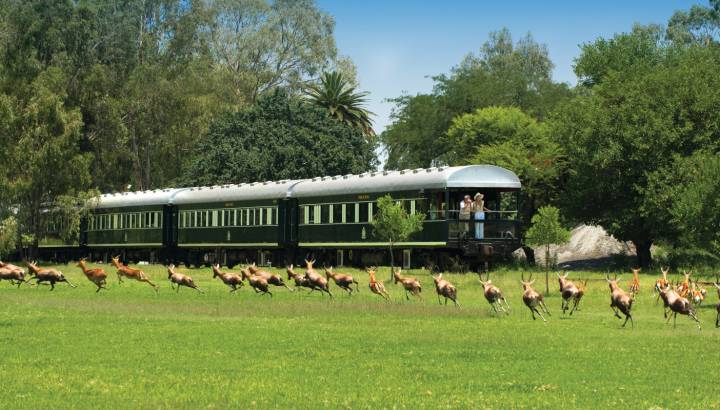 Exterior view of Rovos Rail: Pretoria – Cape Town, South Africa