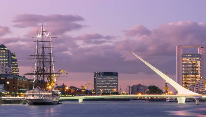 Buenos Aires Cityscape, Capital City of Argentina, South America Tours