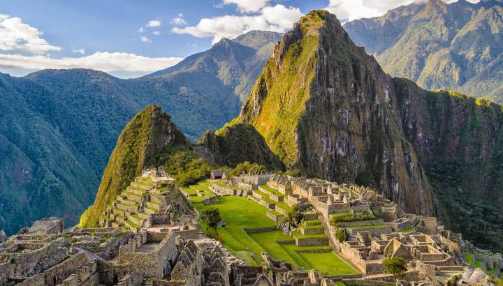 Machu Picchu in Peru, South America