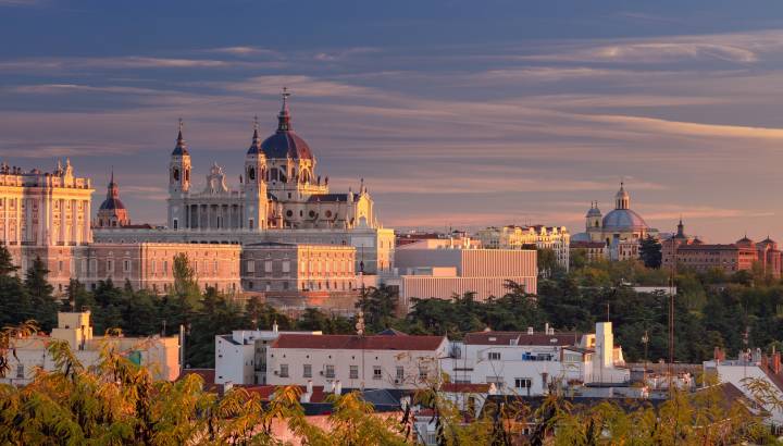 Madrid skyline