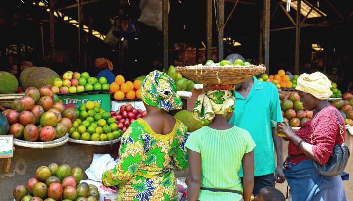 Markt in Ruanda