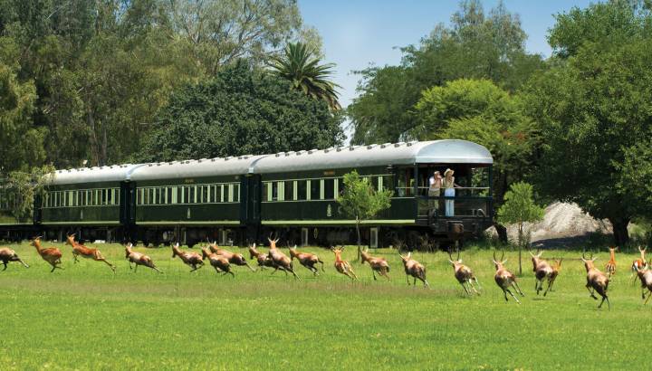 Exterior view of Rovos Rail: Pretoria – Cape Town, South Africa