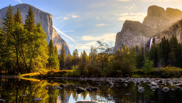 Sunrise on Yosemite Valley, Yosemite National Park, California